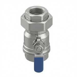 วาล์วบอลสแตนเลส 2 ชิ้น รุ่น Q21F-16P 304/316 DN25 ควบคุมด้วยมือ ทนอุณหภูมิสูง ผลิตโดยตรงจากโรงงาน สำหรับ OEM ซาอุดีอาระเบีย - Product Image 1