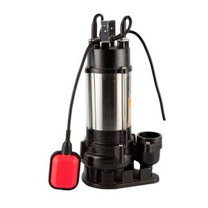 Pompe à eau submersible industrielle pour puits profond, 0,5 CV, 1, 2, 3, 5 CV, avec corps en fonte et acier inoxydable, interrupteur à flotteur, pour jardin - Product Image 1