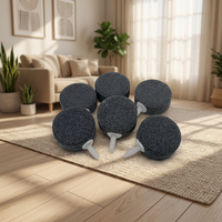 Accessoires pour aquarium, hydroponie, aquaculture, pompe de réservoir de poissons, diffuseur de nano-microbulles en céramique pour CO2, ozone et oxygène