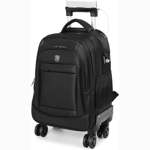 Factory Wholesale Sport <b>Large</b> Capacity Portable Four-<b>Wheel</b> Wheeled Duffel <b>Bag</b> <b>with</b> Back Strap - Product Image 1