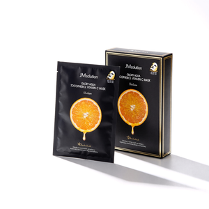 Juego de 10 Mascarillas Faciales JMsolution Glory Aqua Tocopherol con Vitamina C, Cuidado Diario de la Piel, Para Todo Tipo de Piel - Product Image 2