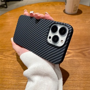 เคสโทรศัพท์มือถือคาร์บอนไฟเบอร์กันกระแทกสำหรับ iPhone 15 Plus 15, เคส iPhone 15 Pro Max คาร์บอนไฟเบอร์ - Product Image 4