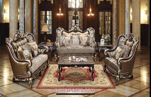 Sofá Chaise Longue de Estilo Victoriano Popular al por Mayor, Sofá de Estilo Francés para Decoración del Hogar, Hermoso Sofá de Estilo Italiano para el Hogar, Canadá - Product Image 6