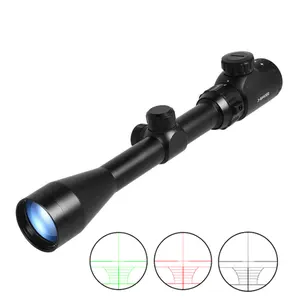 Mira óptica táctica 3-9X40EG OEM de fábrica, mira de retícula iluminada roja/verde para actividades al aire libre - Product Image 5