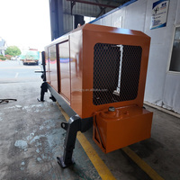 Sistema de Control de Bomba de Concreto Corey HBT50 de Alta Calidad, Motor de Gasolina de Alta Eficiencia, 120m Vertical