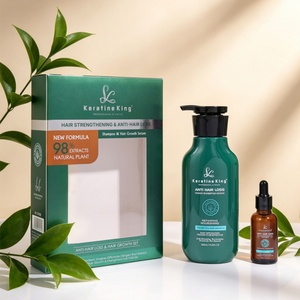 Natural 20% Ginger <b>Shampoo</b> and Hair Nutrition Liquid Set Anti Hair Loss Treatment Hair Care Products - Product Image 4