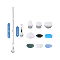 Brosse de nettoyage électrique multifonction sans fil pour la maison, le nettoyage de la cuisine, des brosses à cheveux, des balais de salle de bain, des serpillères de toilettes