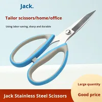 Ciseaux Jack Strong en acier inoxydable, ciseaux à engrenages, ciseaux à pointe renforcée, ciseaux de tailleur, accessoires d'outils de couture