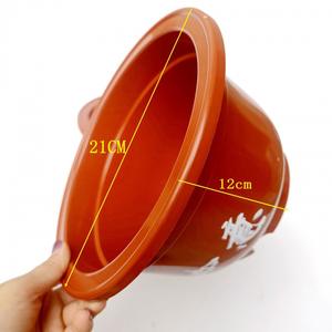 240 macetas grandes rojas, macetas grandes para el hogar, macetas rojas, 2 yuanes al por mayor/regalo. - Product Image 2