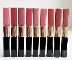 Set de Maquillaje Labial de Doble Punta para Mujer, Venta al por Mayor de Fábrica y Popular, Brillo Labial Vegetariano Efecto Terciopelo 8ML - Product Image 1