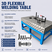 Tables de soudage industrielles nitrurées à faible déformation, banc flexible 3D pour le traitement de l'acier de construction