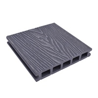 Panneaux de terrasse composites en bois WPC à grain 3D à prix d'usine pour revêtement de sol extérieur