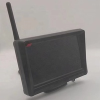 Kit de caméra de recul de véhicule sans fil de 5 pouces double moniteur avec petit système de caméras de recul de voiture HD caméras de recul de voiture