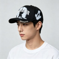 Casquettes de baseball snapback sportives avec impression personnalisée de strass, broderie 3D et clip métallique