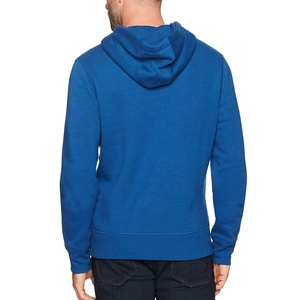 Sweat à capuche unisexe court personnalisé en usine, 400-500 g/m², épais, entièrement zippé, avec broderie araignée et motif en relief en tissu bouclette 100% coton - Product Image 2
