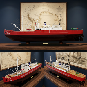 เรือบรรทุกน้ำมันไม้โซย่า รุ่นจำลอง-GIA NHIEN CO. LTD เรือจำลองไม้ TK0016P - Product Image 2