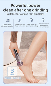 <span class=keywords><strong>Lima</strong></span> Eléctrica 2 en 1 <span class=keywords><strong>para</strong></span> <span class=keywords><strong>Pies</strong></span>, Máquina de Pedicura de 2000 mAh, 9 Velocidades, Removedor de Piel Muerta, Recortador de Callosidades - Product Image 5