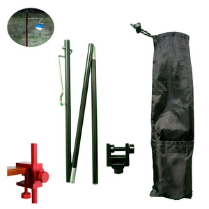 Foldable Portable Camping <b>Light</b> Stand 96cm 7075 Aluminum Alloy Ultralight Hiking Lantern Support <b>Pole</b> - Product Image 2
