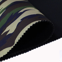 Feuille de néoprène camouflage directement de l'usine, impression numérique par sublimation personnalisée sur surface nylon/polyester pour vêtements de sport et sacs