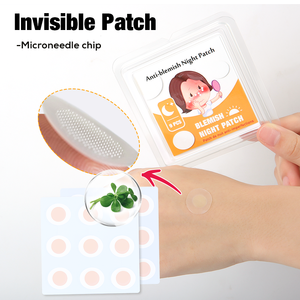 Etiqueta privada Efecto rápido Micro Aguja Parches para el acné Rapairing Skin Acné Tratamiento Spot Blemish Remover Parches Parche para el acné - Product Image 2
