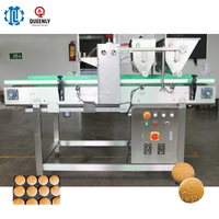 Machine d'alimentation en sésame et flocons d'avoine en acier inoxydable de qualité alimentaire, moteur automatique haute efficacité 1000W, pour boulangerie et pains à burger