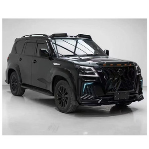 Bộ body kit Nissan Patrol 2010-2019 Y62 nâng cấp 2020: Cản trước, đèn pha, nắp capo, chắn bùn, nắp cốp sau, phụ tùng cũ và mới - Product Image 5