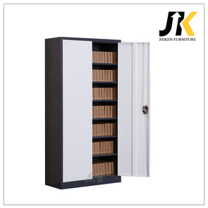 Meubles de bureau en promotion, fabricants d'armoires métalliques, armoire <span class=keywords><strong>à</strong></span> 2 portes en acier, armoire de rangement pour dossiers avec étagères réglables - Product Image 5