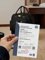Maßgefertigte Professionelle Mobile Bürotasche 18 Zoll Untersitz-Koffer Wasserdichter Oxford Rollkoffer für Geschäftsreisen