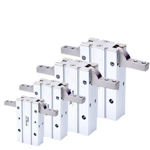 Pince à doigts pneumatique Xinde Mhy2 10d 16d 20d 25d à ouverture parallèle, double cylindre en aluminium - Product Image 2
