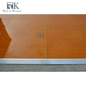 Wooden Platform Dance Floor Panels with <b>Aluminum</b> Edges Dance Floors - Product Image 4
