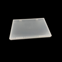 Caja transparente portátil A4, Protector de documentos, organizadores de papel de plástico