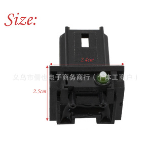 Microinterruptor de la manija del maletero del coche 6554.V5 RLB-F-075 para Peugeot 206 Citroen C3 12V SPST de plástico - Product Image 4