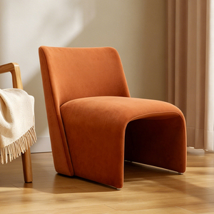 Modern Settee Living Room Furniture Velvet Loveseat Small <b>Sofa</b> for Apartment and Compact Spaces Seating - Product Image 4