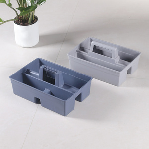 Modèle ACE Chariot de service et de nettoyage à 4 roues en plastique PP pour hôtels et restaurants avec seau de nettoyage Poubelle - Product Image 5