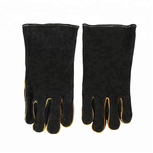 Guantes de soldadura de cuero económicos con protección de manos de alta calidad 100% a un precio asequible para guantes de soldadura para hombres - Product Image 3