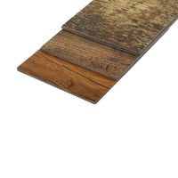 Feuille composite en aluminium Alucobond 3 mm de la série GS Geeshine au design moderne, antistatique, motif pierre marbre bois, légère