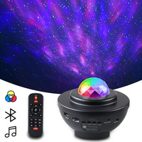 Lampe de Nuit LED Rechargeable à Télécommande avec Base en Acrylique, Projecteur d'Étoiles Galaxie USB pour Chambre, Fête, DJ, Bar, Décoration