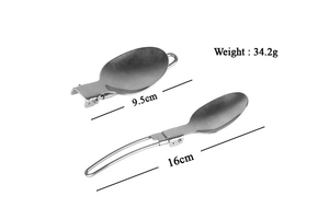 ชุดช้อนส้อมมีดสำหรับปิกนิกกลางแจ้งตั้งแคมป์เดินป่าชุดทำอาหาร3ชิ้น - Product Image 3