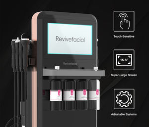 도매 14-in-1 하이드로 뷰티 페이셜 머신 홈 살롱 사용 H2O2 버블 미세 박피술 히드라 박피술 기술 ZA - Product Image 3