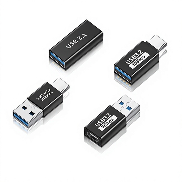 OEM/ODM OTG USB to Type-C Adapter USB 3.1 Laptop 5Gbps Data & Charging PVC & Aluminum Alloy