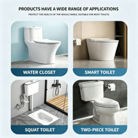 Nettoyant Toilettes de Salle de Bain Populaire, Durable, à Chasse Automatique