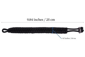 Commercio all'ingrosso più nuovo regolabile del tessuto fatti a mano braccialetto 550 del braccialetto di <span class=keywords><strong>paracord</strong></span> - Product Image 5