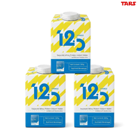 Boîte de carton aseptique Brik 500 ml pour jus et thé, boisson aux fruits tropicaux, finition brillante/mate, fabricant OEM ODM, marque privée