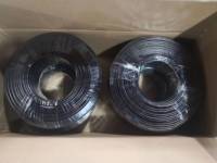 Coaxial coaxial Siamés. Cables CCA CU CCS Cobre puro 1000ft 305m RG59 Con cable de alimentación
