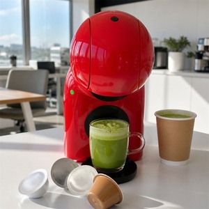Capsules de <span class=keywords><strong>café</strong></span> au matcha <span class=keywords><strong>caramel</strong></span>, 16 unités, thé vert crémeux, dose individuelle, compatibles avec les machines à <span class=keywords><strong>café</strong></span>, approvisionnement direct usine - Product Image 1