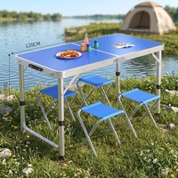 Ensemble table et chaises pliantes portables pour camping, randonnée et pique-nique – Meubles d'extérieur très demandés