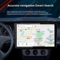 Autoradio universel double DIN 7/9/10 pouces, écran tactile IPS, navigation GPS, stéréo Android, lecteur multimédia DVD, CarPlay sans fil
