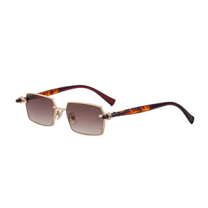 Lunettes de soleil carrées Cy-Gz1502 unisexe, monture plastique et métal, protection UV400, style conduite en extérieur - Product Image 5