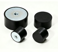 Support en caoutchouc anti-vibration, amortisseur de chocs, isolateur de vibrations, amortisseur DE à filetage interne, robuste, pour moteur marin, pompe industrielle