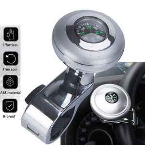 सार्वभौमिक 360 संभाल टिकाऊ कार नियंत्रण स्टीयरिंग व्हील नॉब बुलेट - Product Image 2